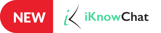 iKnow Chat button