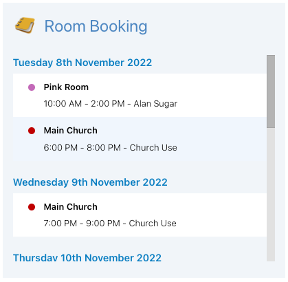 Room Booking