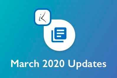 Open March 2020 Updates
