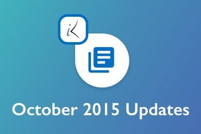 Open October 2015 Updates